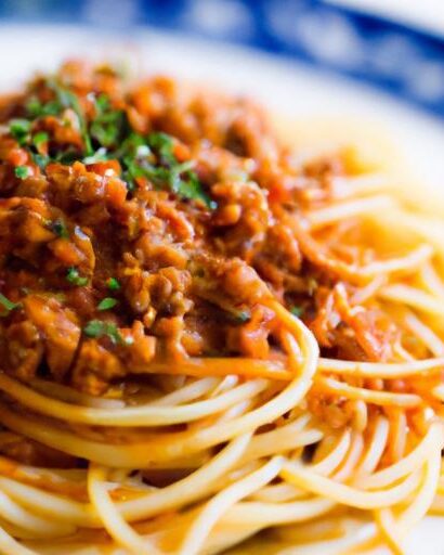 Spaghetti Bolognese: The Savory Tale Behind Italy’s Classic
