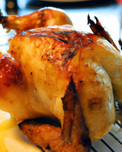 Golden Garlic Butter Roasted Chicken: A Flavorful Feast
