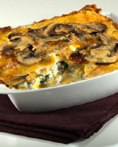 Savory Mushroom & Swiss Chicken Bake: A Flavorful Delight