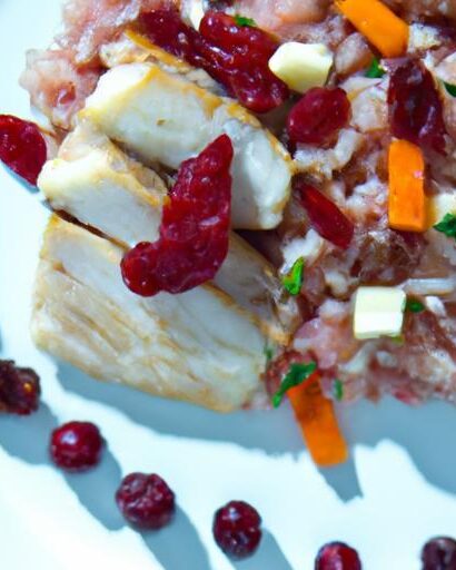 Savor Sockeye Salmon with Tangy Cranberry Walnut Couscous