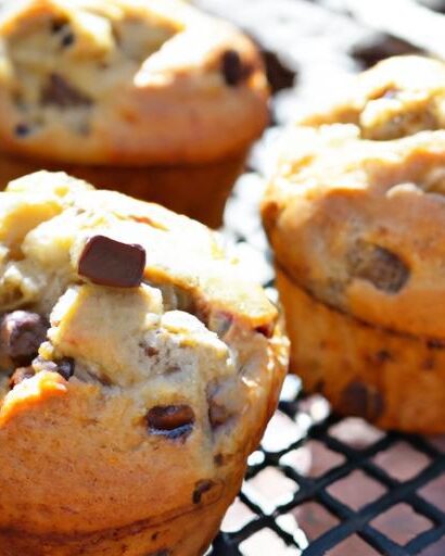 The Irresistible Delight of Homemade Chocolate Chip Muffins