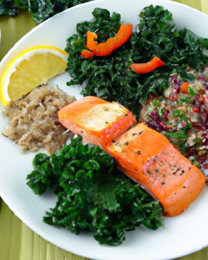 Power-Packed Quinoa & Kale Salmon Bowl for Healthy Living