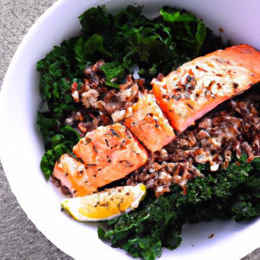 Power-Packed Quinoa & Kale Salmon Bowl for Healthy Living