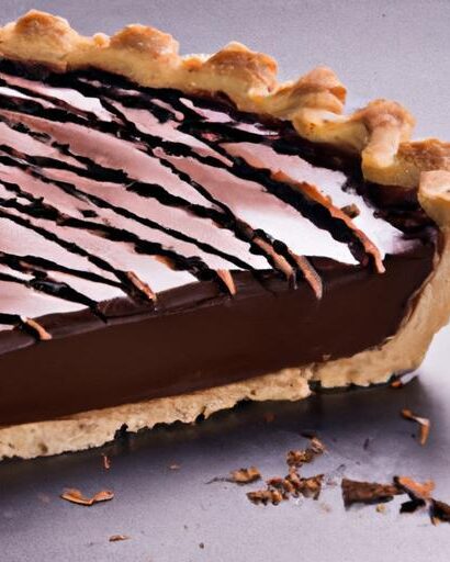 Decadent Chocolate Ganache Tart: A Luxurious Dessert Delight