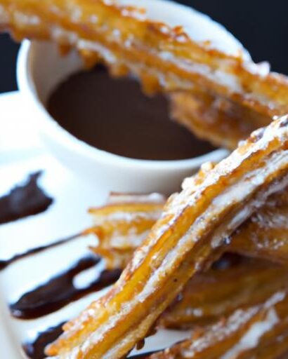 Golden Churros Delight: The Secret to Perfect Chocolate Sauce
