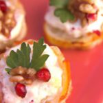 Festive Cranberry Phyllo Cups with Goat Cheese for Thanksgiving