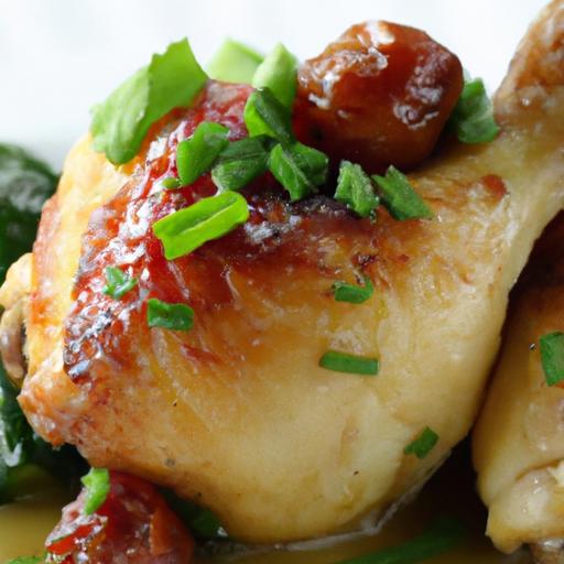 Crispy-Skinned Oven-Braised Chicken: A Flavorful Classic