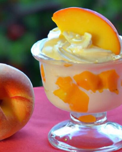 Sweet Solutions: Using Jarred Peaches for Frozen Desserts