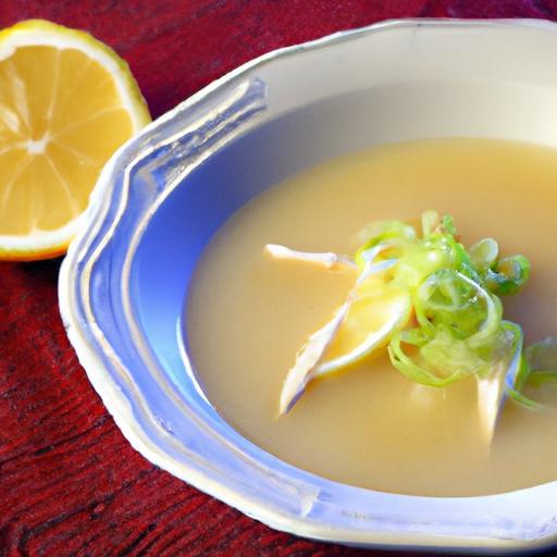 Brighten Your Day with Zesty Lemon Garlic Chicken Soup