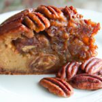 Apple Pecan Cake Delight with Luscious Caramel Glaze