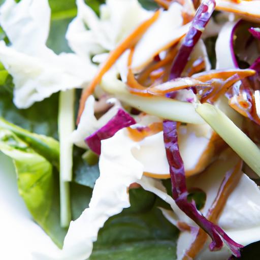 Crunchy Sesame Cabbage Slaw with Creamy Dairy-Free Boost