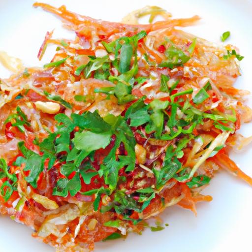 Crunchy Sesame Cabbage Slaw with Creamy Dairy-Free Boost