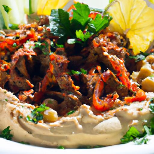 savor the Flavor: Mediterranean ‍Beef ⁣and ‌Hummus Bowl​ Delight