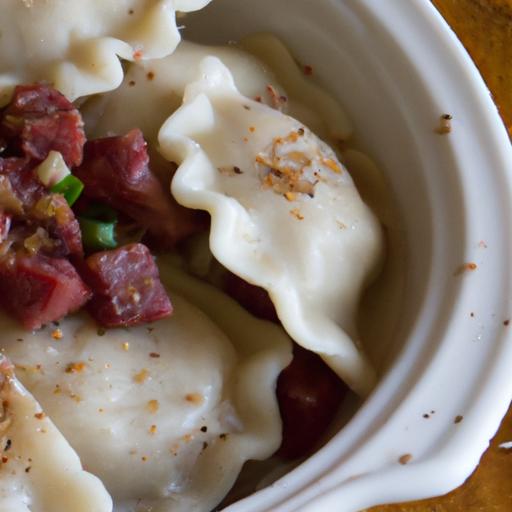 Hearty Chipped Beef Dumplings ⁢with ​Potato Flour Twist Recipe