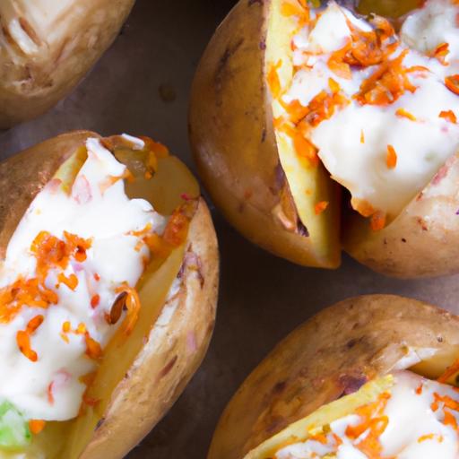 Creamy Cottage Cheese air Fryer Baked Potato Skins Recipe