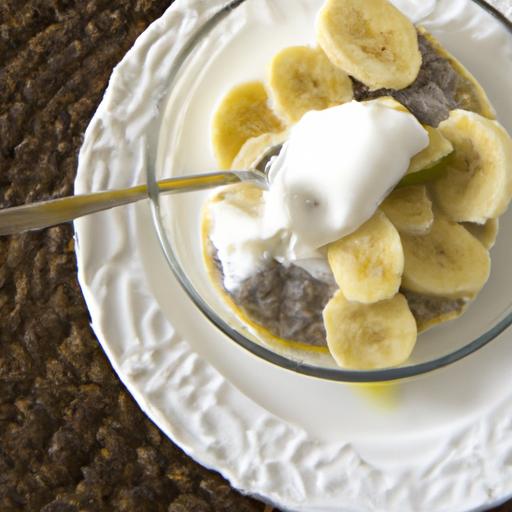 Creamy Chia Seed Banana Pudding: ⁢A Healthy Twist‌ Delight