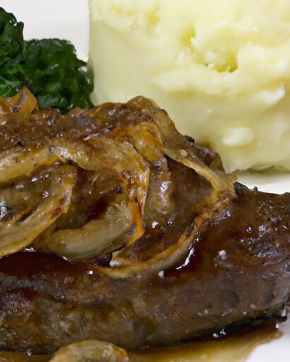 Savor the Rich Flavors of Caramelized Onion & Swiss Steak