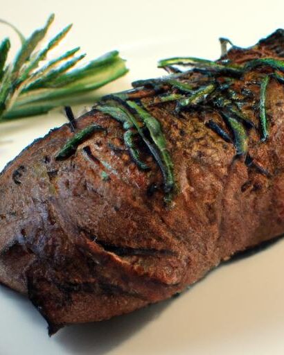 Savor the Flavor: Garlic Rosemary Butter Steak Perfection