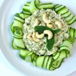 Fresh & Nutty: Millet Cucumber Salad with Cashew Cheese