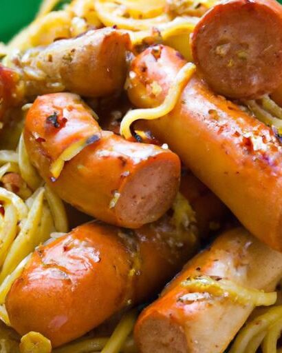 Sizzling Delight: The Art of Fried Spaghetti Sausages