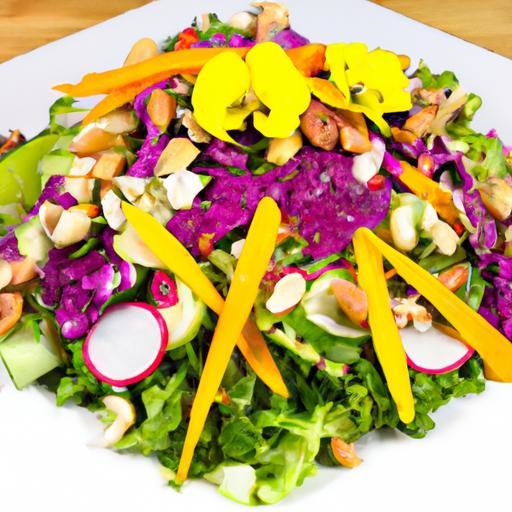 Rainbow Raw & Roasted Salad: A Vibrant, Nutritious Twist