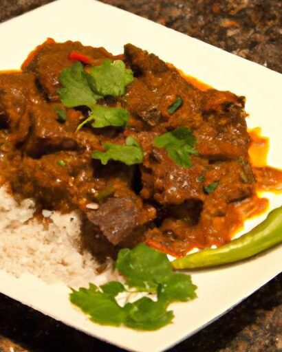 Savoring Indian Beef Vindaloo: A Fiery Culinary Classic