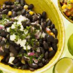Zesty Black Bean & Corn Salad with Creamy Vegan Cotija
