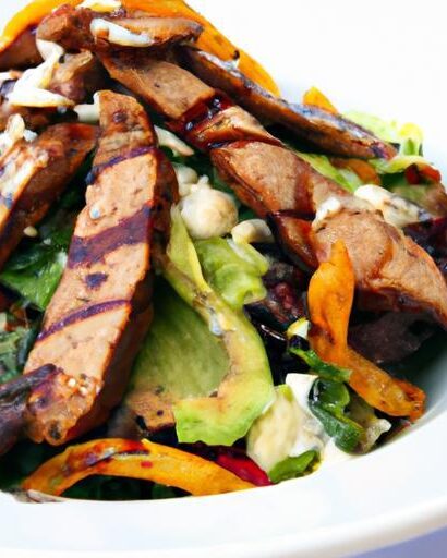 Savor the Bold Flavors of a Southwest Chipotle Steak Salad