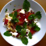 Bright Bites: Roasted Red Pepper & Vegan Ricotta Salad