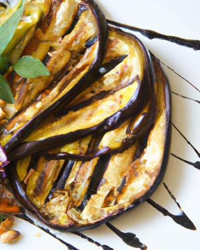 Elevate Your Salad Game: Miso-Roasted Eggplant with Almond Feta