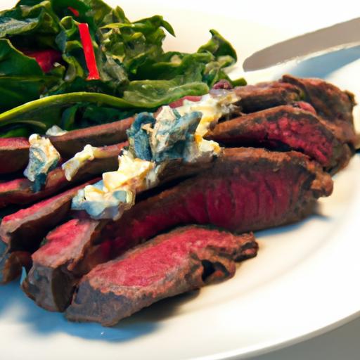 Savor the Bold Flavor of Blue Cheese Crusted Steak Delight