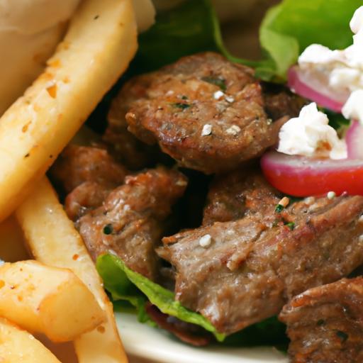 Savor the Authentic Flavor of Greek Beef Gyros Delight