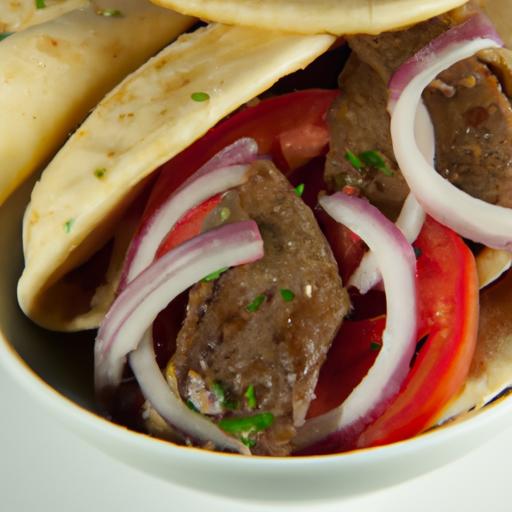 Savor the Authentic Flavor of Greek Beef Gyros delight