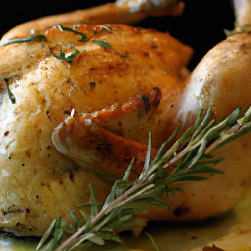 Savory Rosemary Garlic Roast Chicken: A flavorful Classic