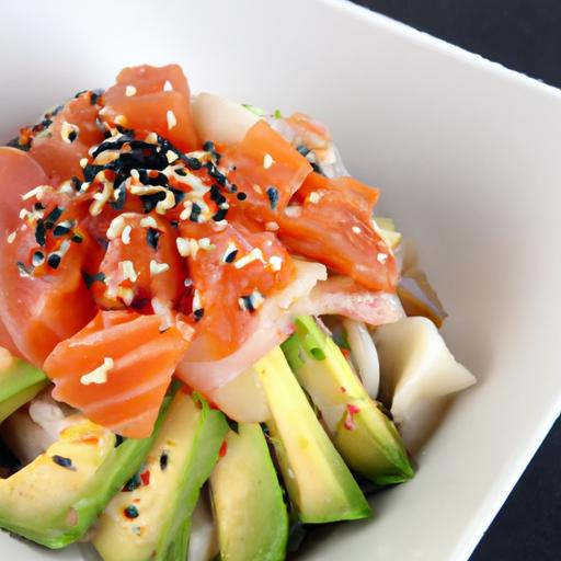 Fresh & Flavorful: The Ultimate Salmon Avocado poke Bowl Guide