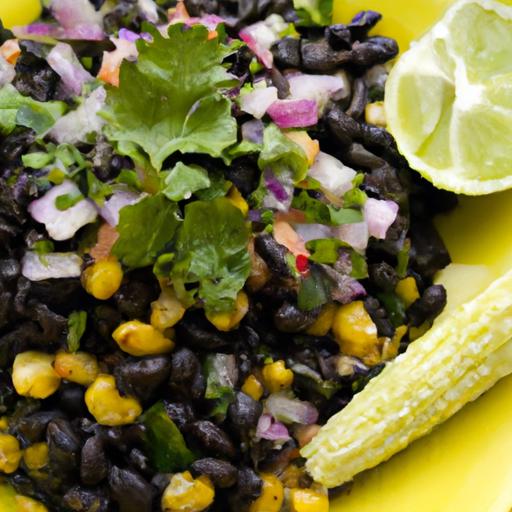Zesty Black Bean & Corn Salad with Vegan Cotija Magic