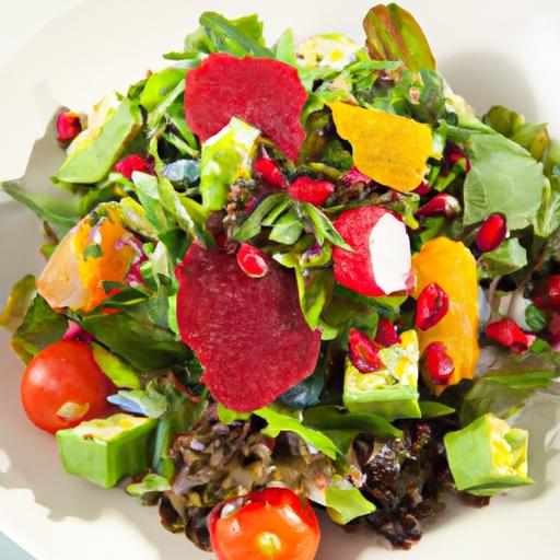 Rainbow Raw & Roasted Salad: A Vibrant, Nutritious Twist