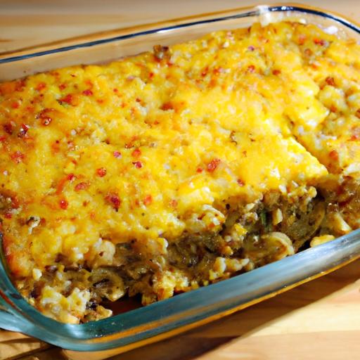 Spicy Vegan Jalapeño Cheese Rice Casserole Delight