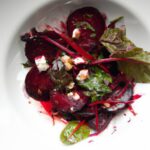 Brighten Your Plate: Balsamic Beet Salad with Vegan Ricotta