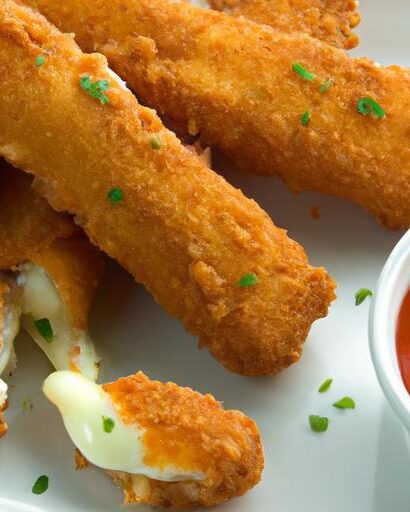 Spice Up Snack Time: Nashville Hot Mozzarella Sticks Unveiled