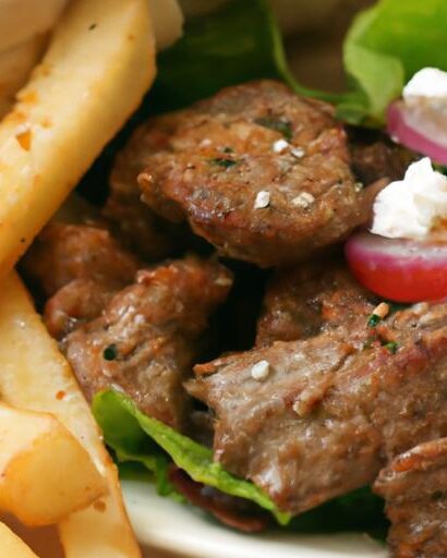 Savor the Authentic Flavor of Greek Beef Gyros Delight