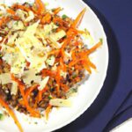 Wholesome Farro & Roasted Carrot Salad with Dairy-Free Cheese