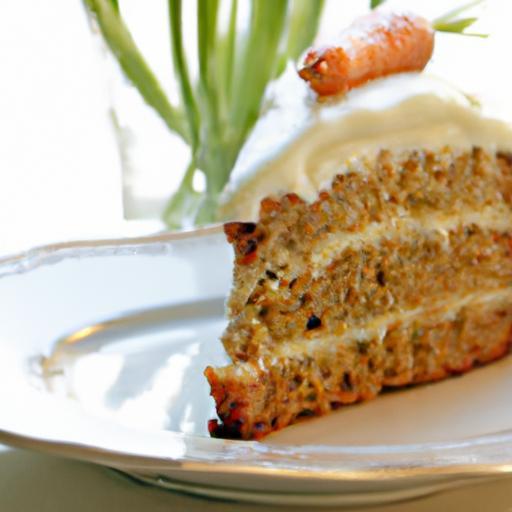 Decadent Carrot Cake with Cream Cheese Frosting Delight