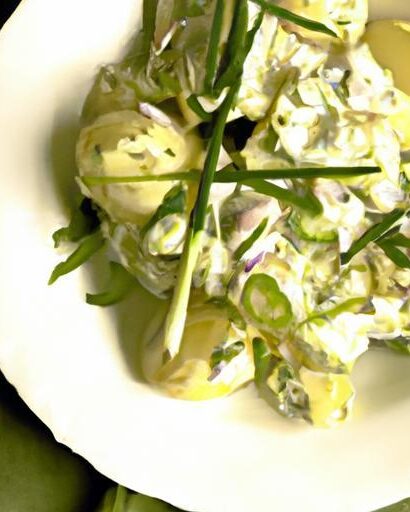 Creamy Potato Salad with Dairy-Free Sour Cream & Chives