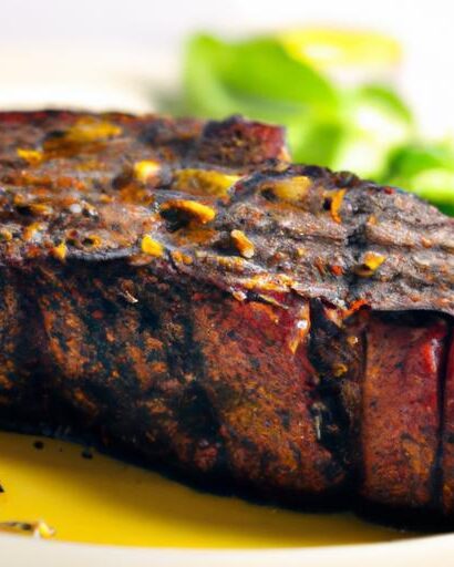 Savoring the Art of the Classic Grilled Ribeye Steak