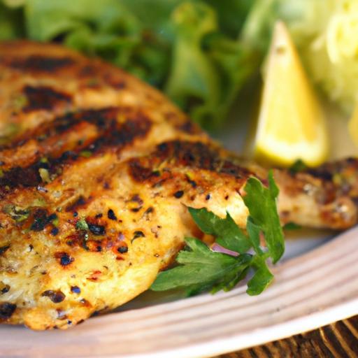 Zesty Grilled Lemon Herb Chicken: A Flavorful Summer Feast