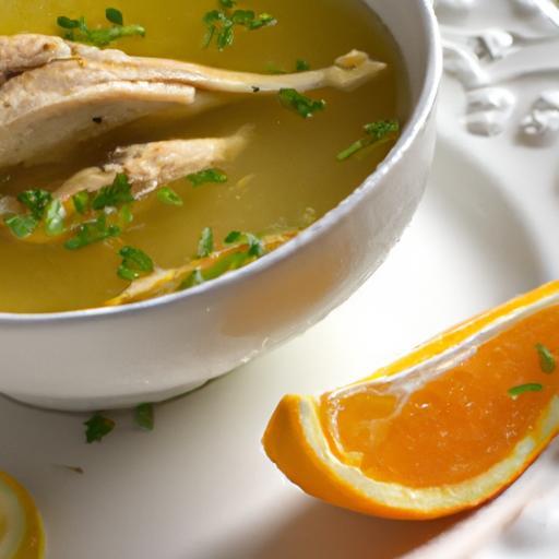 Brighten Your Day with Zesty Lemon Garlic Chicken Soup