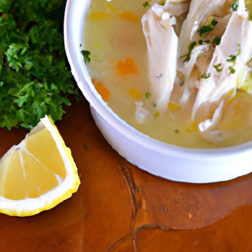 Brighten Your Day ‌with Zesty Lemon Garlic Chicken ‍Soup