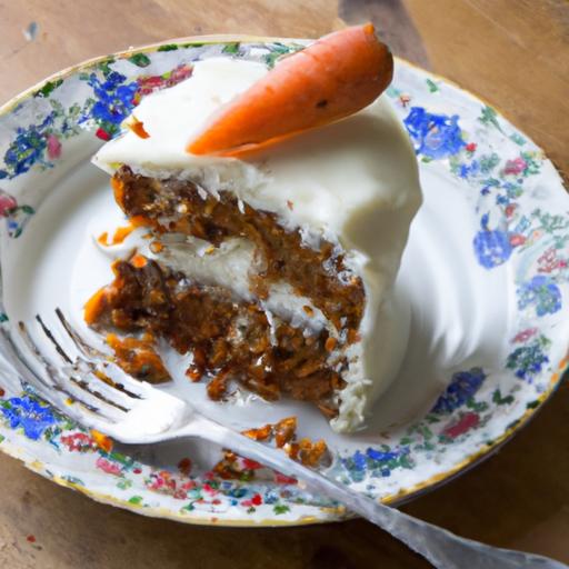 Decadent Carrot Cake with Cream Cheese Frosting Delight