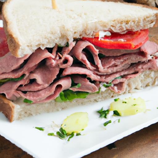 Savor the Classic Roast Beef & Horseradish Sandwich Blend